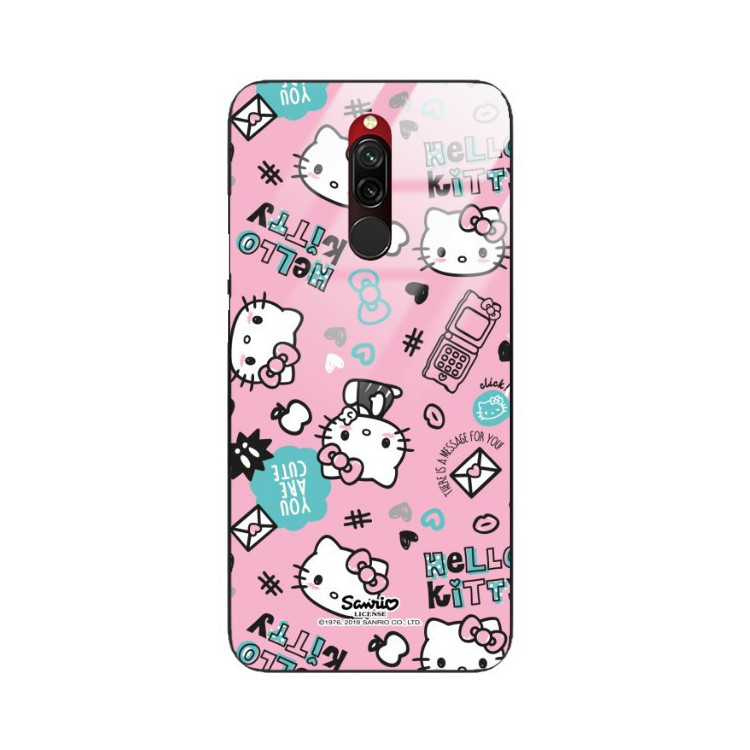 Etui Xiaomi REDMI 8, ST_HELLO-KITTY298 Wzory - FunnyCase