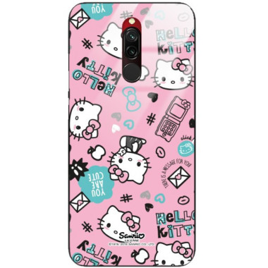 Etui Xiaomi REDMI 8, ST_HELLO-KITTY298 Wzory - FunnyCase