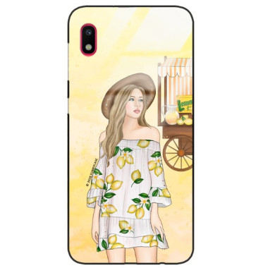 Etui Samsung GALAXY A10, ST_LEMON25 Wzory - FunnyCase