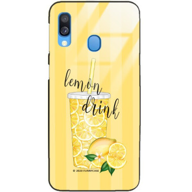 Etui Samsung GALAXY A40, ST_LEMON2 Wzory - FunnyCase