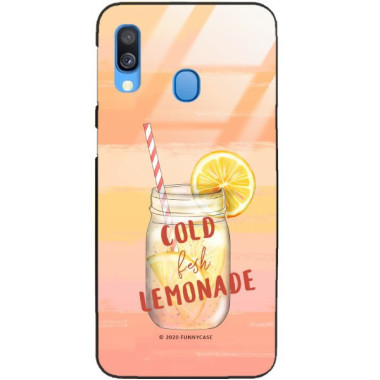 Etui Samsung GALAXY A40, ST_LEMON24 Wzory - FunnyCase