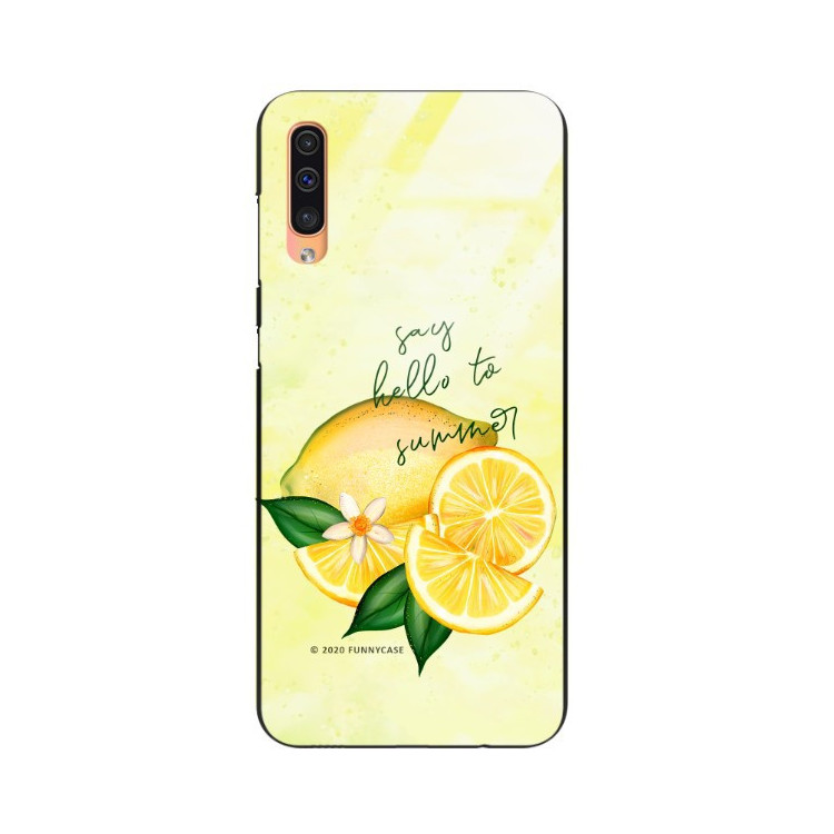 Etui Samsung GALAXY A50 / A30S / A50S, ST_LEMON68 Wzory - FunnyCase