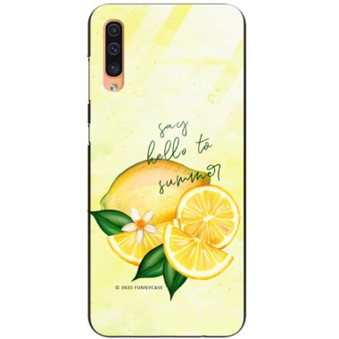 Etui Samsung GALAXY A50 / A30S / A50S, ST_LEMON68 Wzory - FunnyCase