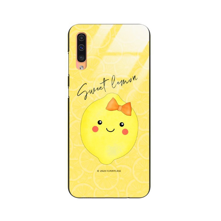 Etui Samsung GALAXY A50 / A30S / A50S, ST_LEMON7 Wzory - FunnyCase