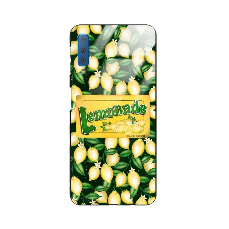 Etui Samsung GALAXY A7 2018, ST_LEMON42 Wzory - FunnyCase