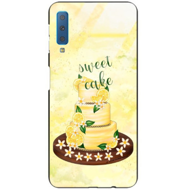 Etui Samsung GALAXY A7 2018, ST_LEMON5 Wzory - FunnyCase