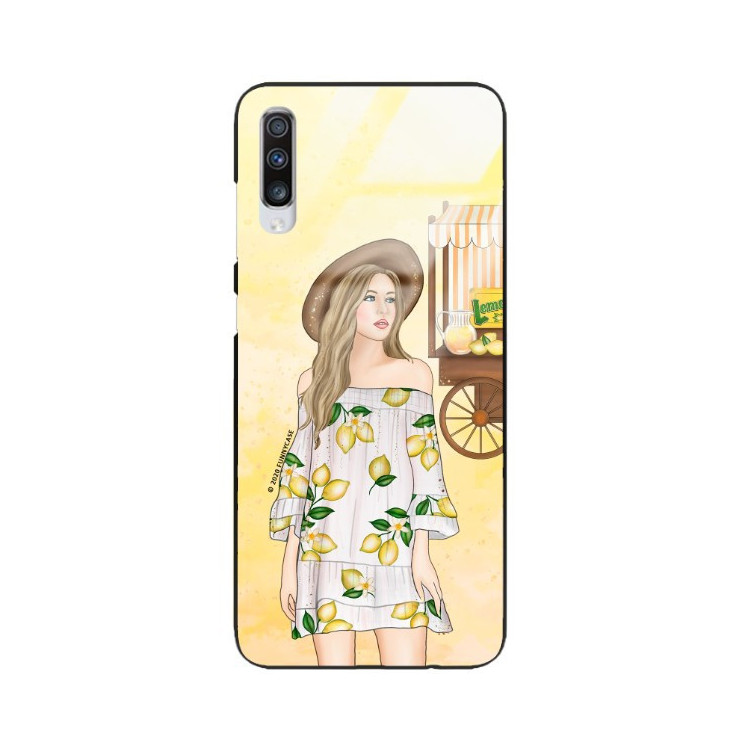 Etui Samsung GALAXY A70 / A70S, ST_LEMON25 Wzory - FunnyCase