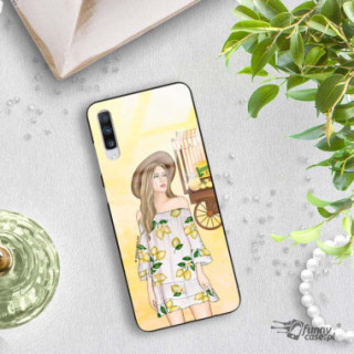 Etui Samsung GALAXY A70 / A70S, ST_LEMON25 Wzory - FunnyCase