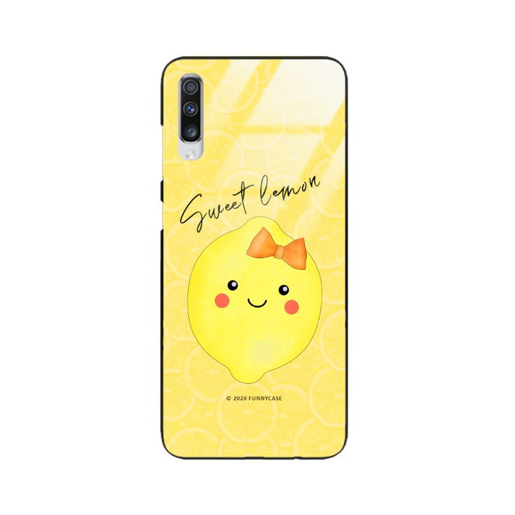 Etui Samsung GALAXY A70 / A70S, ST_LEMON7 Wzory - FunnyCase