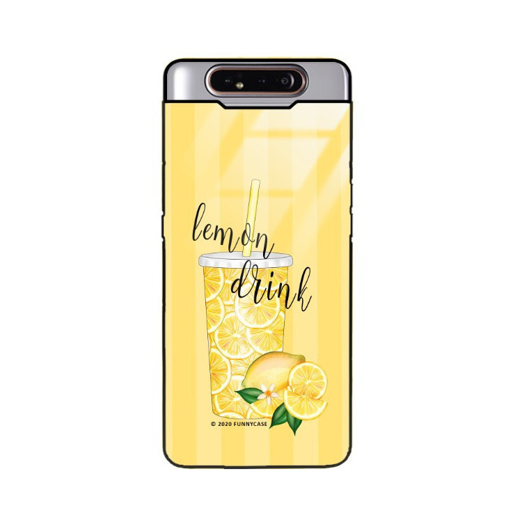 Etui Samsung GALAXY A80, ST_LEMON2 Wzory - FunnyCase