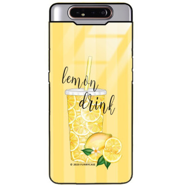 Etui Samsung GALAXY A80, ST_LEMON2 Wzory - FunnyCase