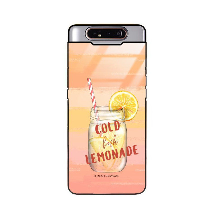 Etui Samsung GALAXY A80, ST_LEMON24 Wzory - FunnyCase