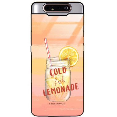 Etui Samsung GALAXY A80, ST_LEMON24 Wzory - FunnyCase