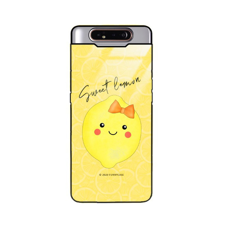 Etui Samsung GALAXY A80, ST_LEMON7 Wzory - FunnyCase