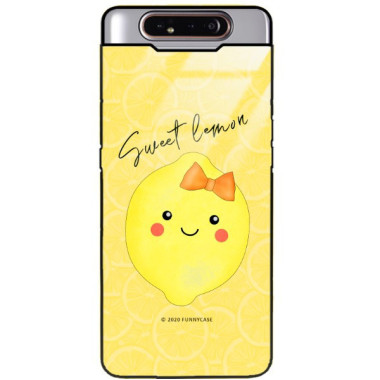 Etui Samsung GALAXY A80, ST_LEMON7 Wzory - FunnyCase