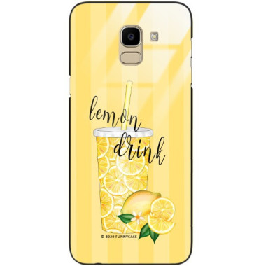 Etui Samsung GALAXY J6 2018, ST_LEMON2 Wzory - FunnyCase