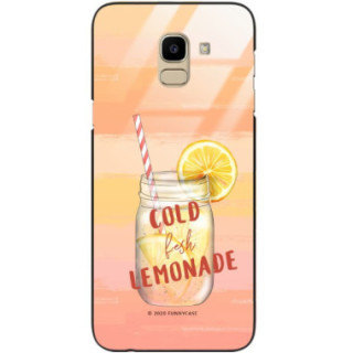 Etui Samsung GALAXY J6 2018, ST_LEMON24 Wzory - FunnyCase