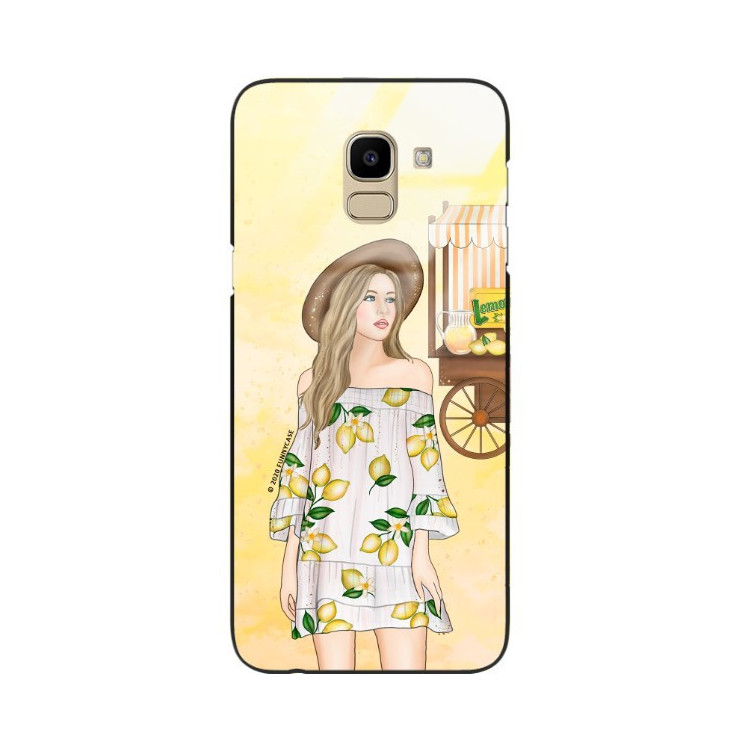 Etui Samsung GALAXY J6 2018, ST_LEMON25 Wzory - FunnyCase