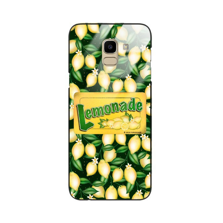 Etui Samsung GALAXY J6 2018, ST_LEMON42 Wzory - FunnyCase