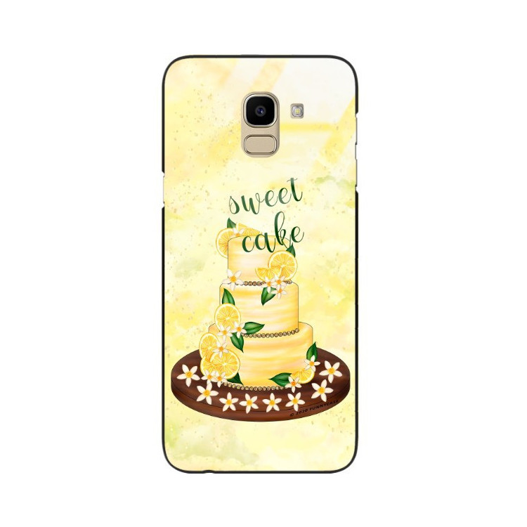 Etui Samsung GALAXY J6 2018, ST_LEMON5 Wzory - FunnyCase