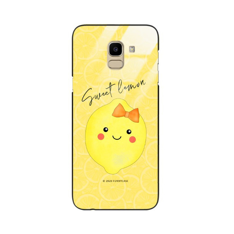 Etui Samsung GALAXY J6 2018, ST_LEMON7 Wzory - FunnyCase