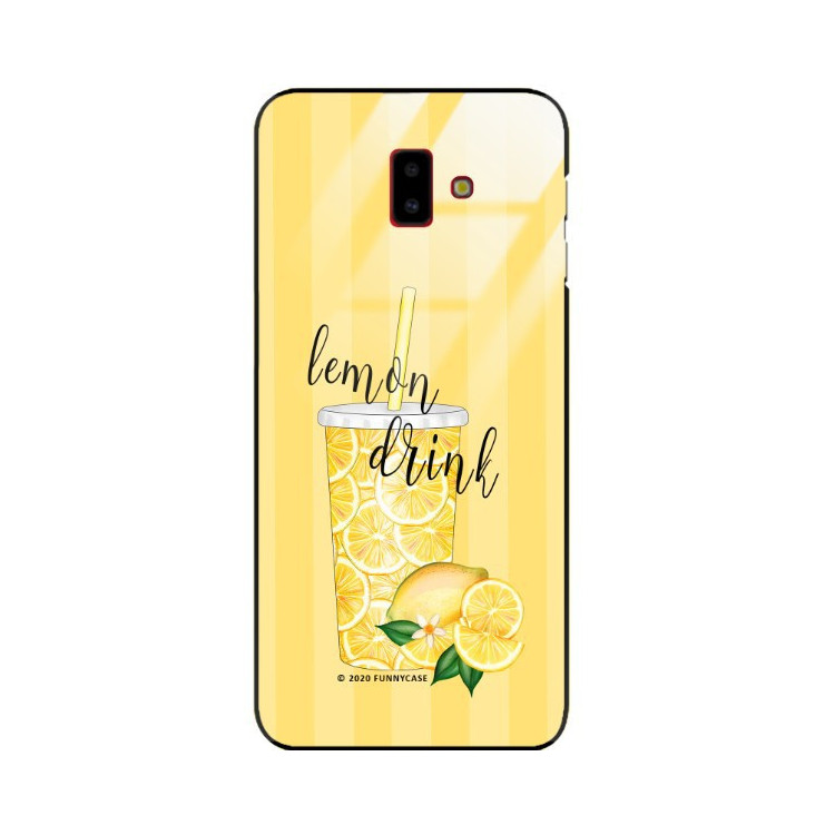 Etui Samsung GALAXY J6 PLUS 2018, ST_LEMON2 Wzory - FunnyCase