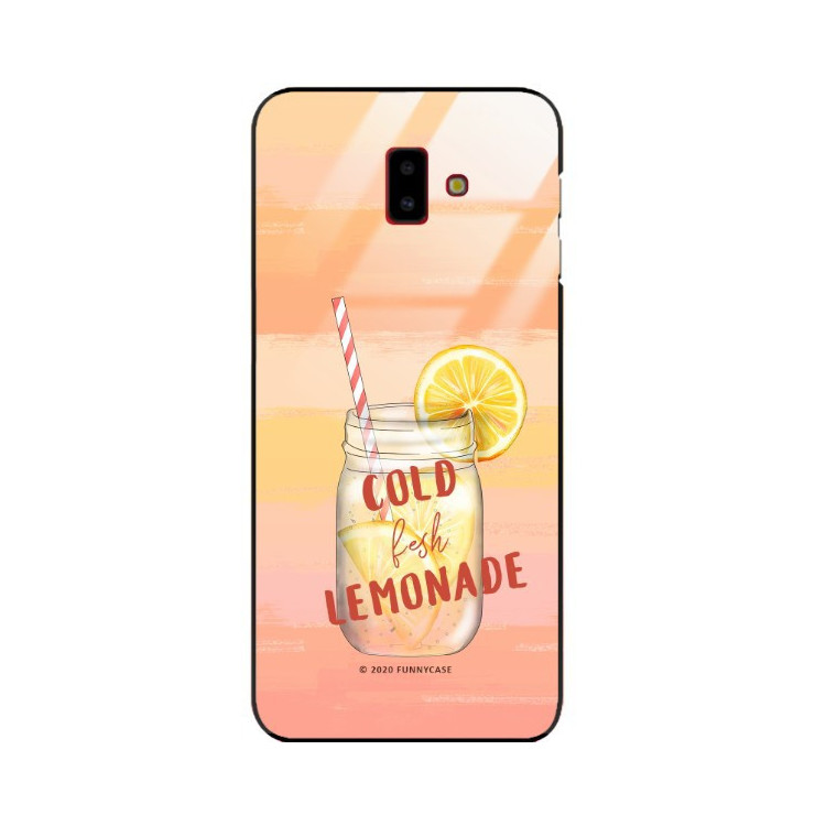 Etui Samsung GALAXY J6 PLUS 2018, ST_LEMON24 Wzory - FunnyCase