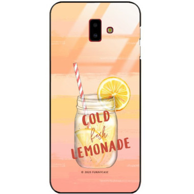 Etui Samsung GALAXY J6 PLUS 2018, ST_LEMON24 Wzory - FunnyCase