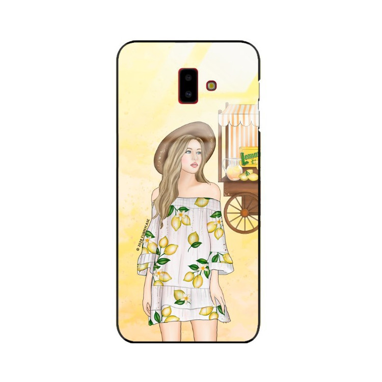 Etui Samsung GALAXY J6 PLUS 2018, ST_LEMON25 Wzory - FunnyCase