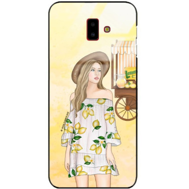 Etui Samsung GALAXY J6 PLUS 2018, ST_LEMON25 Wzory - FunnyCase