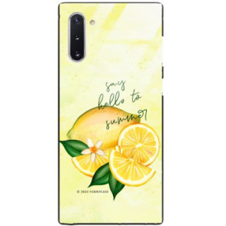 Etui Samsung GALAXY NOTE 10, ST_LEMON46 Wzory - FunnyCase