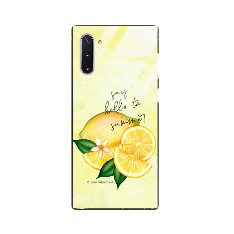 Etui Samsung GALAXY NOTE 10, ST_LEMON46 Wzory - FunnyCase