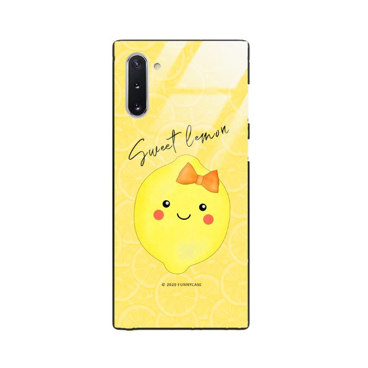 Etui Samsung GALAXY NOTE 10, ST_LEMON7 Wzory - FunnyCase