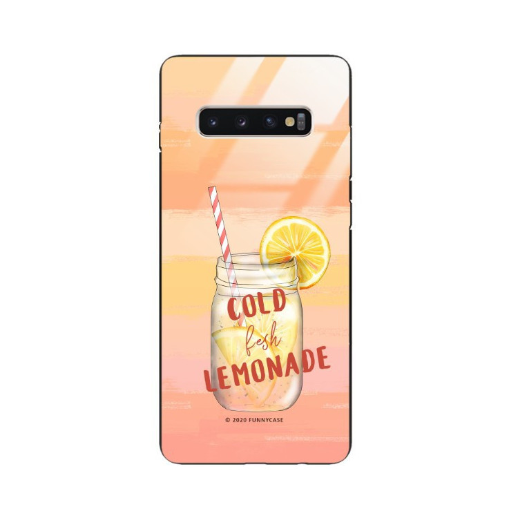 Etui Samsung GALAXY S10 PLUS, ST_LEMON24 Wzory - FunnyCase