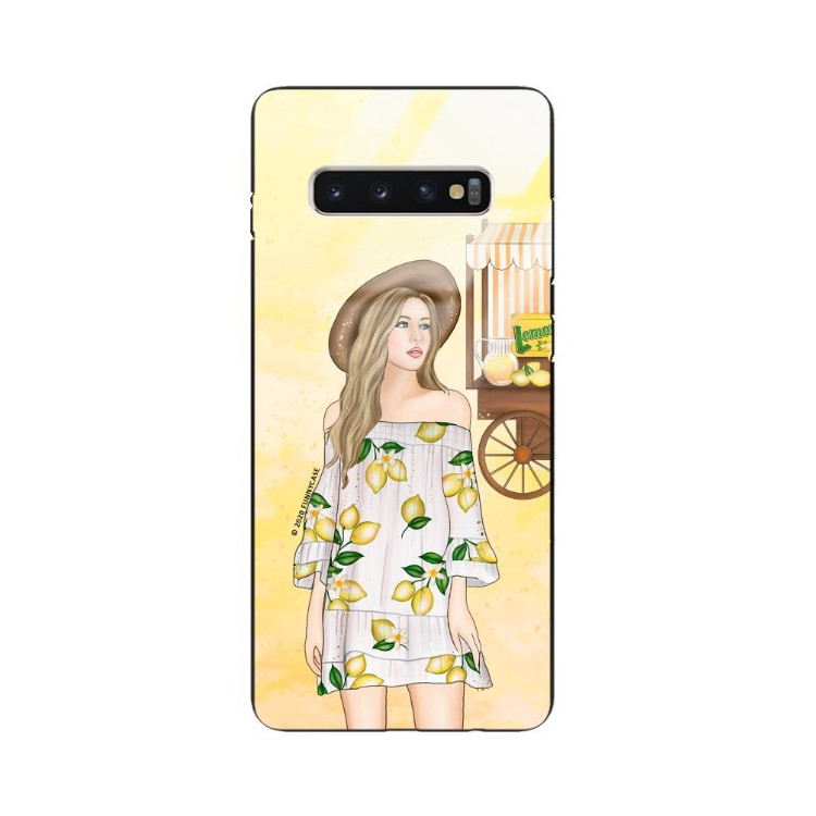 Etui Samsung GALAXY S10 PLUS, ST_LEMON25 Wzory - FunnyCase