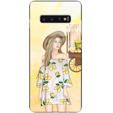 Etui Samsung GALAXY S10 PLUS, ST_LEMON25 Wzory - FunnyCase