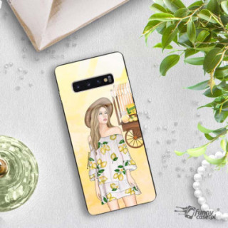 Etui Samsung GALAXY S10 PLUS, ST_LEMON25 Wzory - FunnyCase