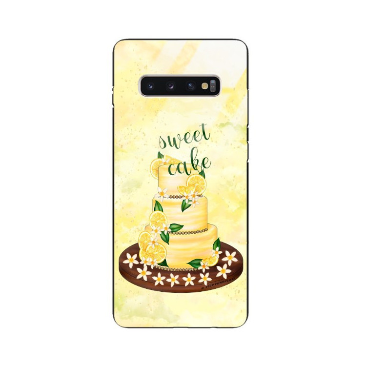 Etui Samsung GALAXY S10 PLUS, ST_LEMON5 Wzory - FunnyCase