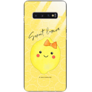 Etui Samsung GALAXY S10 PLUS, ST_LEMON7 Wzory - FunnyCase