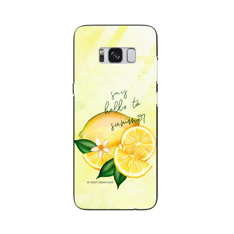 Etui Samsung GALAXY S8, ST_LEMON54 Wzory - FunnyCase