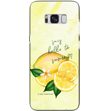 Etui Samsung GALAXY S8, ST_LEMON54 Wzory - FunnyCase