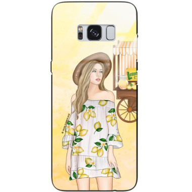 Etui Samsung GALAXY S8, ST_LEMON25 Wzory - FunnyCase