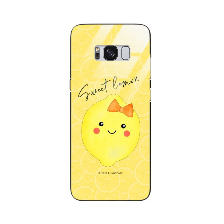 Etui Samsung GALAXY S8, ST_LEMON7 Wzory - FunnyCase