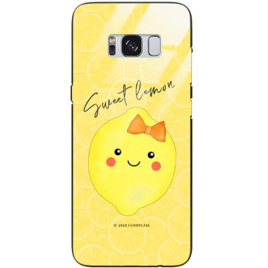 Etui Samsung GALAXY S8, ST_LEMON7 Wzory - FunnyCase