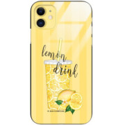ETUI BLACK CASE GLASS NA TELEFON APPLE IPHONE 11 ST_LEMON2