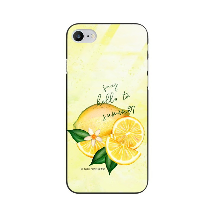 Etui Apple IPHONE 7 / 8, ST_LEMON19 Wzory - FunnyCase