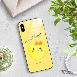 Etui Apple IPHONE X / XS, ST_LEMON7 Wzory - FunnyCase