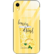 ETUI BLACK CASE GLASS NA TELEFON APPLE IPHONE XR ST_LEMON2