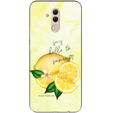 Etui Huawei MATE 20 LITE, ST_LEMON40 Wzory - FunnyCase