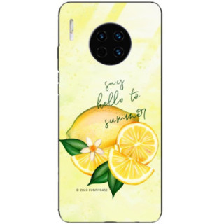 Etui Huawei MATE 30, ST_LEMON39 Wzory - FunnyCase